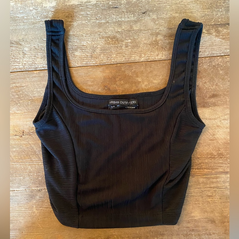 Gently used urban outfitters black tank top